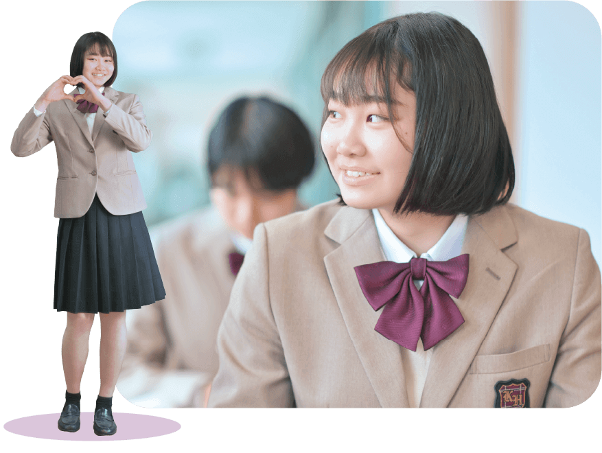 未来創造コース3年 前畑恭生 さん（長崎中出身）